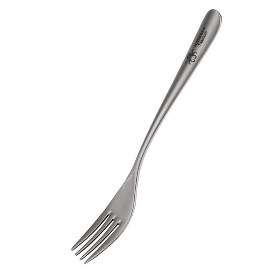 Funien Lightweight Titanium Fork for Home Outdoor Camping Hiking Picnic