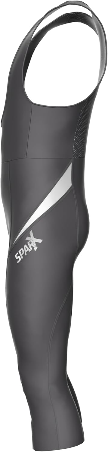 Sparx Men's Elite Super Roubaix Thermal Cycling 3/4 Bib Tights Bib Knicker Coolmax Padded