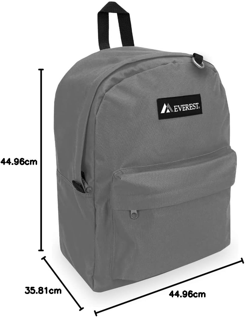 Everest Classic Royal Blue Backpack - One Size, Durable & Stylish Travel Bag