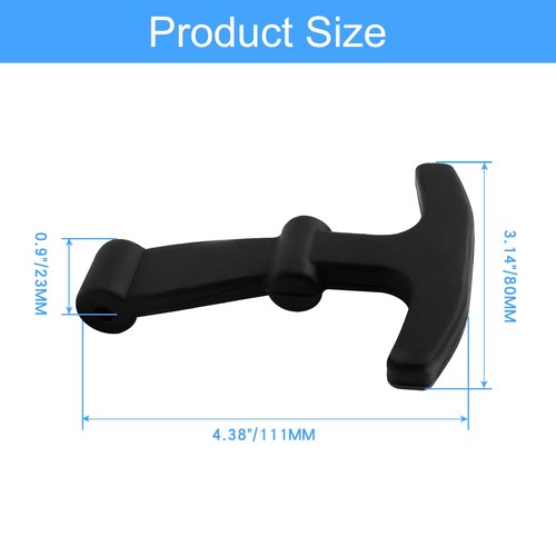 Cionyce 2 Pack Lid Latches Replacement Rubber Cooler Lid Latches Ergonomically Improved Design Coolers T-Latches