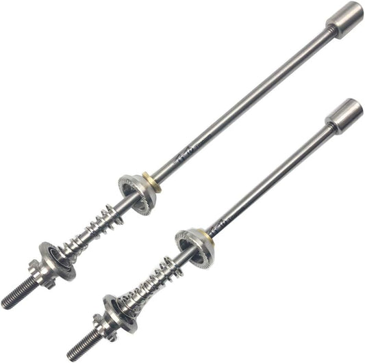 TiTo 1 Pair Lightest Titanium Quick Release for Road Bike MTB Wheels hub Mountain Bicycle