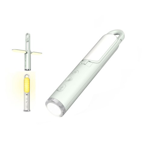 LED Camping Light, JMKMGL Foldable Rechargeable Light Built-in 2400mAh Battery, 5 Mode, Multifunctional Emergency Light with Flashlight and SOS Function for Camping Fishing Hiking and Travel