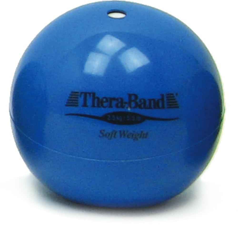 THERABAND Soft Weighted Balls Set for Baseball & Softball - 4.5" Isotonic Training for Shoulder Strength & Rotator Cuff