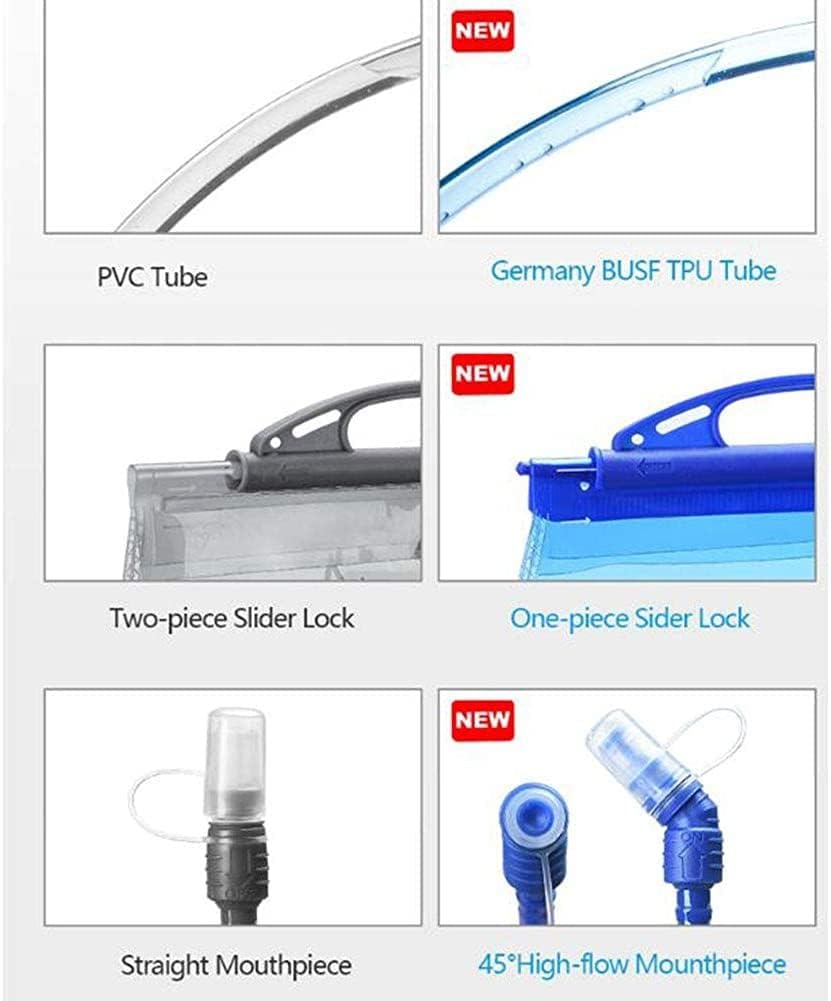 AONIJIE Hydration Bladder Water Reservoir Bag BPA Free for Hiking Biking Climbing Hunting Running