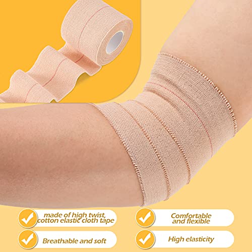 Elastic Bandage Tape 2 Rolls 2 Inch Wide Apricot - Sports & First Aid