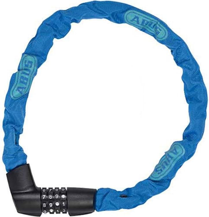 ABUS Chain Lock Tresor 1385, Combination Lock, Made of Hardened Steel, 7 mm Square Chain, ABUS Security Level 7