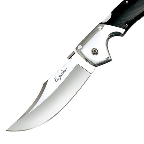 Cold Steel Espada Large 12.25" Tri-Ad Lock Folder & Luzon Large 13.5" Spring Lock Clip Point Knives