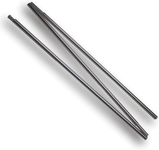 Six Moon Designs 49", 3 - Section Aluminum Tent Poles - Ultra-Light 3.2 OZ/90 G - Perfectly Matched to Fit Our Lunar Solo, Deschutes, Deschutes Plus, Deschutes Zero-G, and Gatewood Cape Tents.