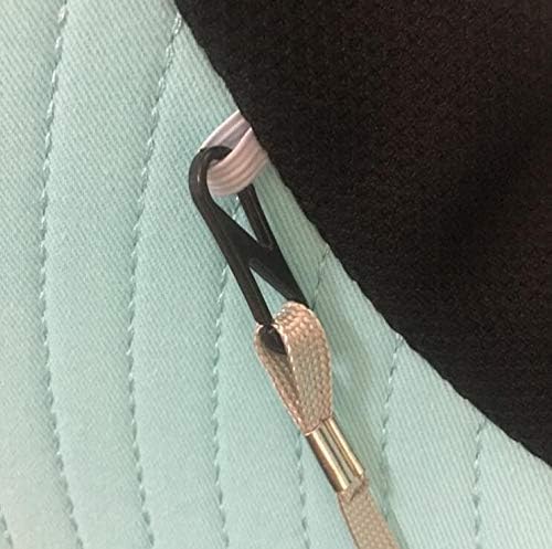 2PCS Unisex Adjustable Nylon Windproof Rope Belt Removable Hat Windproof Buckle Retaining Clip for Summer Fishing Sun Hat Outdoor