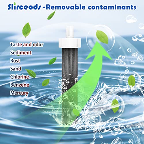 Water Filter BPA Free for Brita Water Bottle - 10 Pack Replacement Filter