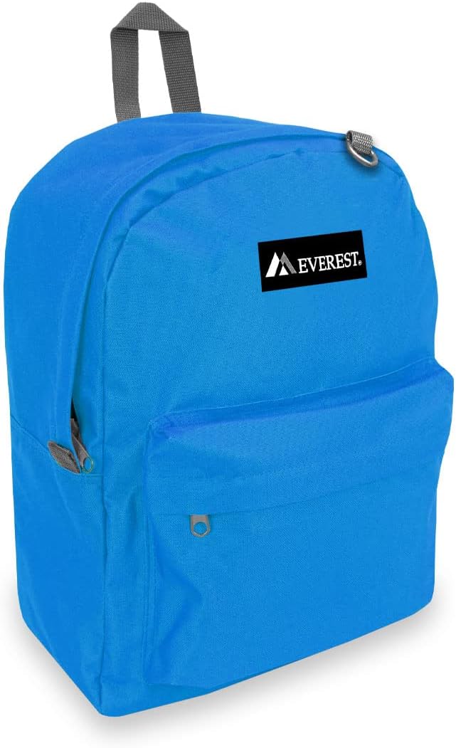 Everest Classic Backpack, Royal Blue, One Size,2045CR-RBL