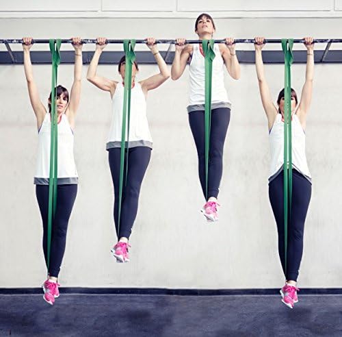 Assisted Pull Up Bands - Power Lifting Bands - Resistance Loop Bands - Stretching Bands - 41" Inches (Single Band)