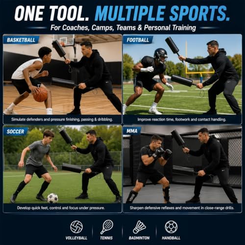 2-Pack Basketball Blocking Pad with Wrist Straps, Defensive Training Equipment