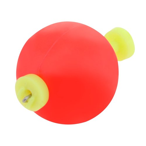 OriGlam 10pcs EVA Foam Fishing Floats Foam Fishing Bobbers, Fishing Bobbers Snap-On Push Button Round Floats, Bobbers Floats Foam Set Fishing Bobber (0.98 inch)
