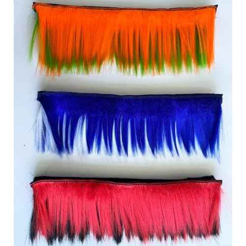 Mohawk for Helmet Decoration Helmet Hawk Accessories 1PC for Motorcycle Bicycle Ski Hair Patches Reusable Design(Helmet Not Included)