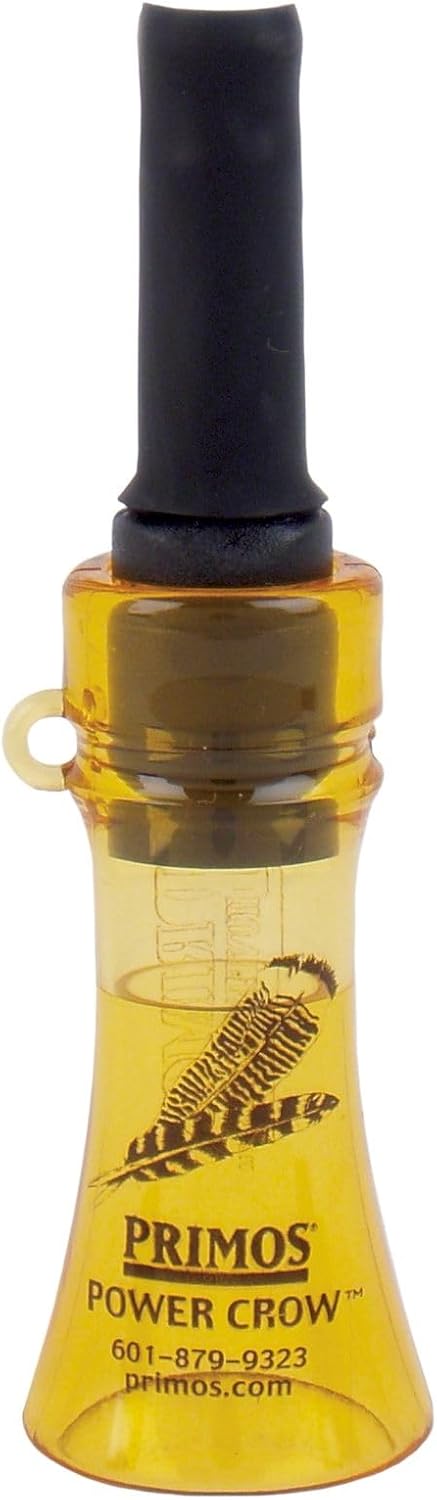 Primos Hunting Power Crow, Effective Turkey Locator Call for Seasoned Hunters, Green