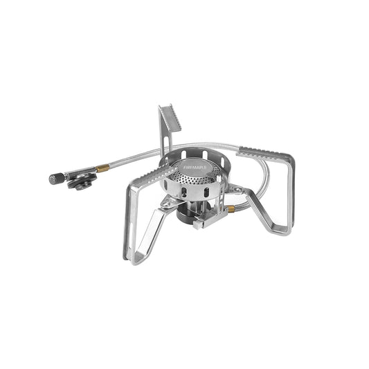 Fire-Maple FMS-125 PRO Gas Stove – Compact High-Powered Backpacking Stove with Wind-Resistant Flame, Stable Detachable Design, Electric Ignition – Lightweight & Durable for Camping & Hiking