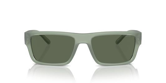 ARNETTE Sunglasses AN 4338 293971 Frosted Sage/Dark Green Policarbonate Standa