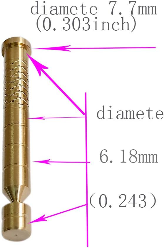 Field Points Copper Bolt with Surface Embossed Inserts Inner Diameter .244 Carbon Arrow (12-Pack)