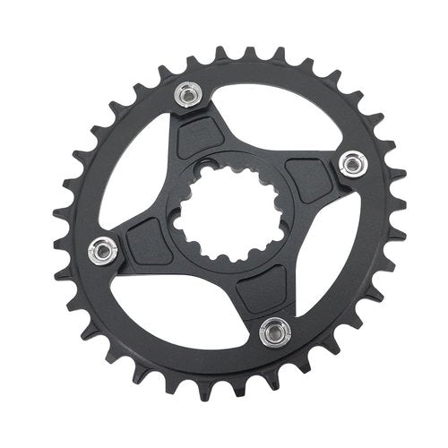 DJC Bike Round Chainring 6mm Offset Adapter Spider Set for GXP XX1 Eagle X01 GX X1 X0 X9 for Sram DM 32T 34T 36 38 40T MTB Road Bike Direct Mount