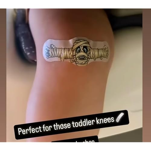 Fun Monsters Adhesive Bandages from Hug-a-Booboo! Spooky Halloween Bandages That Hug! Favorite Scary Monster Characters - Vampire, Witch, Wolfman and Mummy with Hugging Arms! Fun as Stickers 24 Ct Box