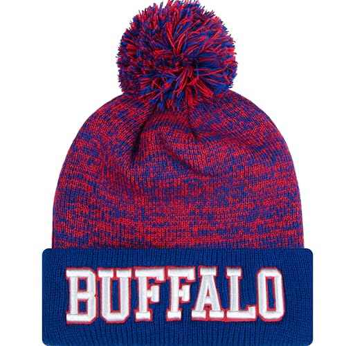 Football Beanie Hat for Men and Women Super Soft Football Knit Pom Beanie Mens Winter Cap