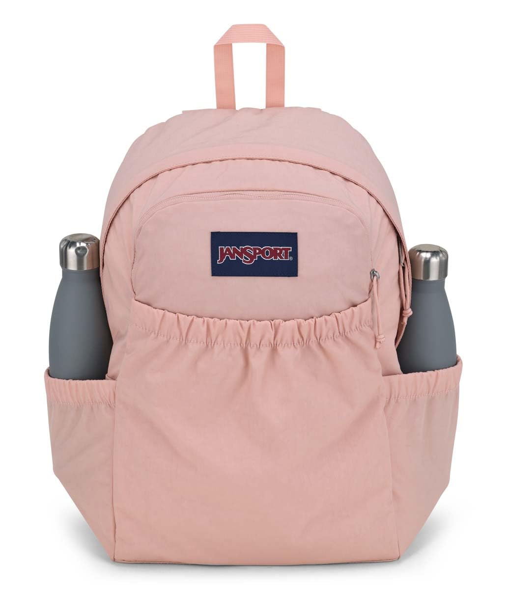 JanSport Slouch Pack - Fully Padded Back Panel - Comfortable and Ideal Storage - Misty Rose