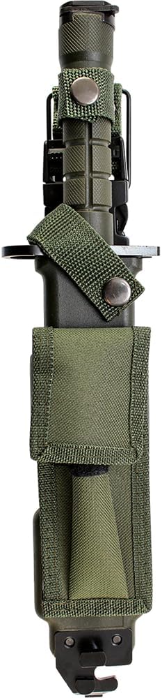 Smith & Wesson SW3G 12.8in S.S. Fixed Blade Knife with 7.8in Bowie Blade with Notched Spine and Nylon Fiber Handle for Outdoor, Tactical, Survival and EDC