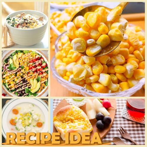 Freeze-Dried Sweet Corn Kernels for Salads & Cooking - 9.5 oz
