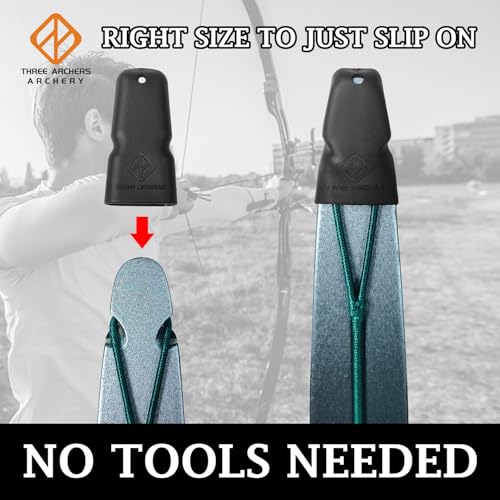 Silicone Limb Tip Protectors for Recurve & Longbow - 4 Pack Archery Accessories