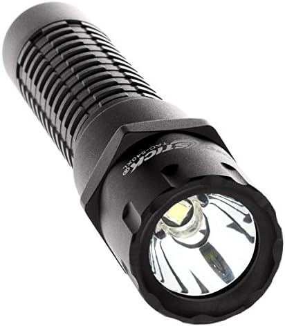 TAC-560XL Rechargeable Tactical Flashlight - 6.25-Inch, 560 Lumens, Black