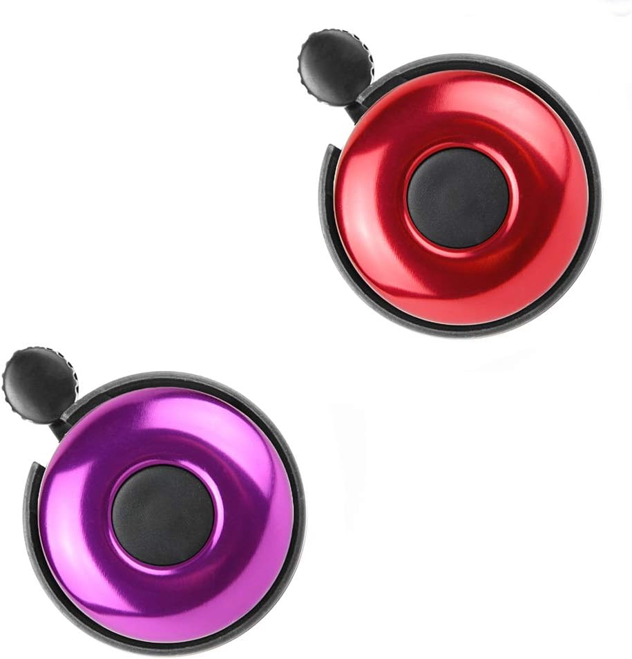 Aluminum Bike Bell, Loud Sound Bicycle Bell for Adults Kids Girls Boys
