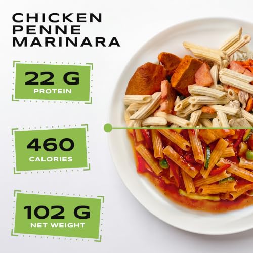 KaMei Freeze-Dried Chicken Penne Marinara Meal - 1-Pack Survival Food