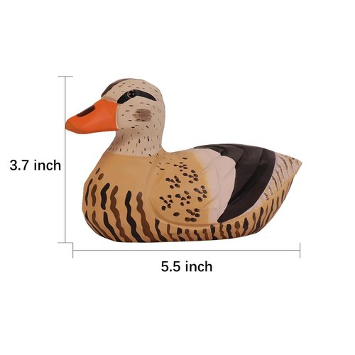 Nosadi Duck Call Display Case Handcrafted Wooden DuckCall Box for 5 Duck Calls - Duck Call Storage Shelf Cabinet for Duck Hunting Enthusiasts or Home Decoration, 12.6"x6.3"