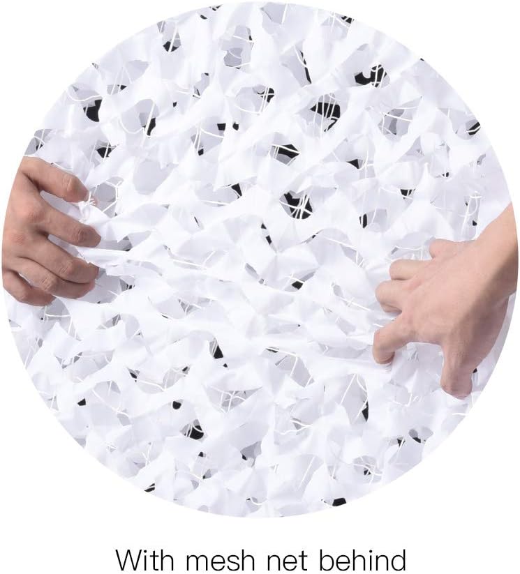 HYOUT Camo Netting Camouflage Net Bulk Roll for Hunting Blinds Ghillie Sunshade, Camping, Military Party Decoration