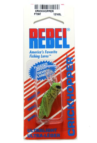 Artificial Grasshopper Fishing Lure - 1.5 Inch, 3/32 oz, Green