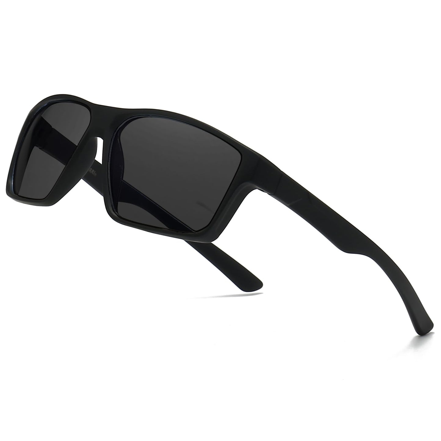 ANRRI Sports Sunglasses for Men Polarized Driving Sunglasses Lightweight Tr90 Frame for Cycling Fishing Running