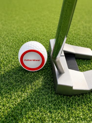 Golf Putting Training Aid Set with Alignment Lines and Feedback System