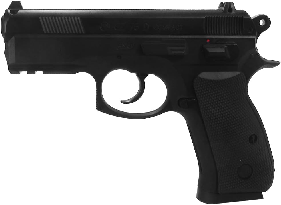ASG CZ 75D Compact .177 Caliber Steel BB Gun Non-Blowback Air Pistol and Magazine