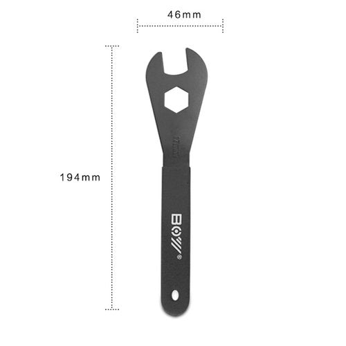 SONZUIA Bike Cone Wrench Set Tool (13, 14, 15, 16mm) Bicycle Wheel Hub Axle Nut Install Remover Cycling Spanner