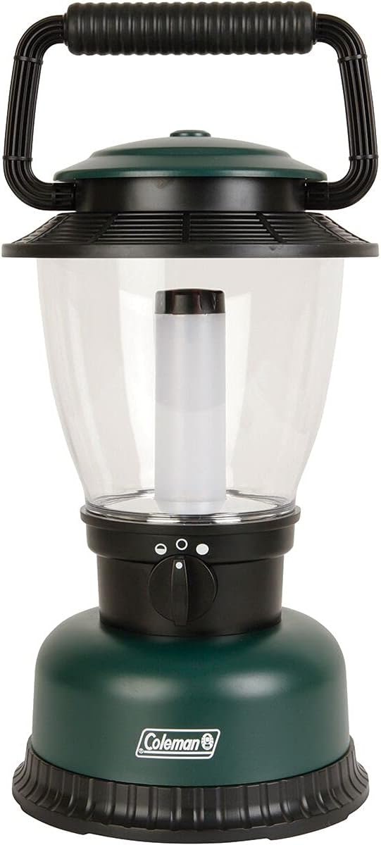 Coleman Rugged XL 700 Lumens Lantern, Lifetime LEDs Never Need Replacing, Impact & Water-Resistant Lantern for Camping, Power Outages, Outdoors, Emergencies