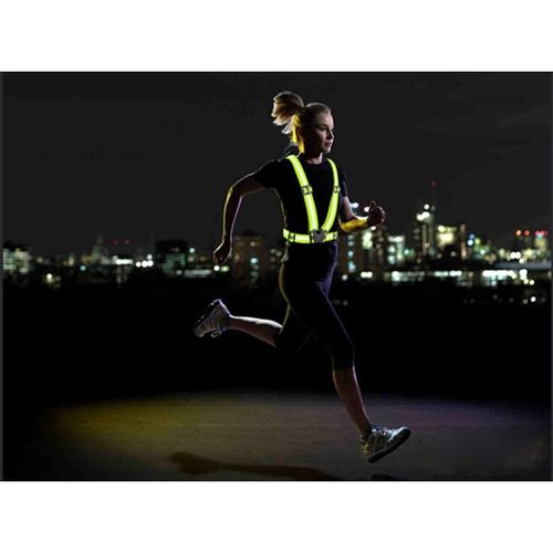 NULIZL Reflective Vest, 2 pcs Adjustable High Visibility Safety Reflective Vest with 4 pcs Reflective Wristbands Armbands, for Work, Cycling, Walking, Running and Outdoor Activities - Green