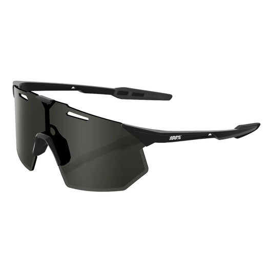 100% Hypercraft SQ Sunglasses - Matte Black with Smoke Lens