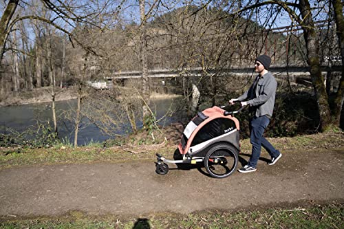 Burley Cub X, 2 Seat Kids Bike Trailer & Stroller