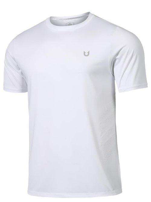 NORTHYARD Breathable 2.0™ Men's Athletic Workout T-Shirt White-L