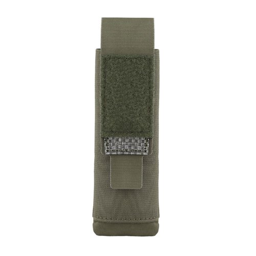 Tactical Flashlight Holster, Molle Flashlight Torch Pouch, Vertical Small Tool Bag Organizer for Camping Hiking Climbing Backpack Belt
