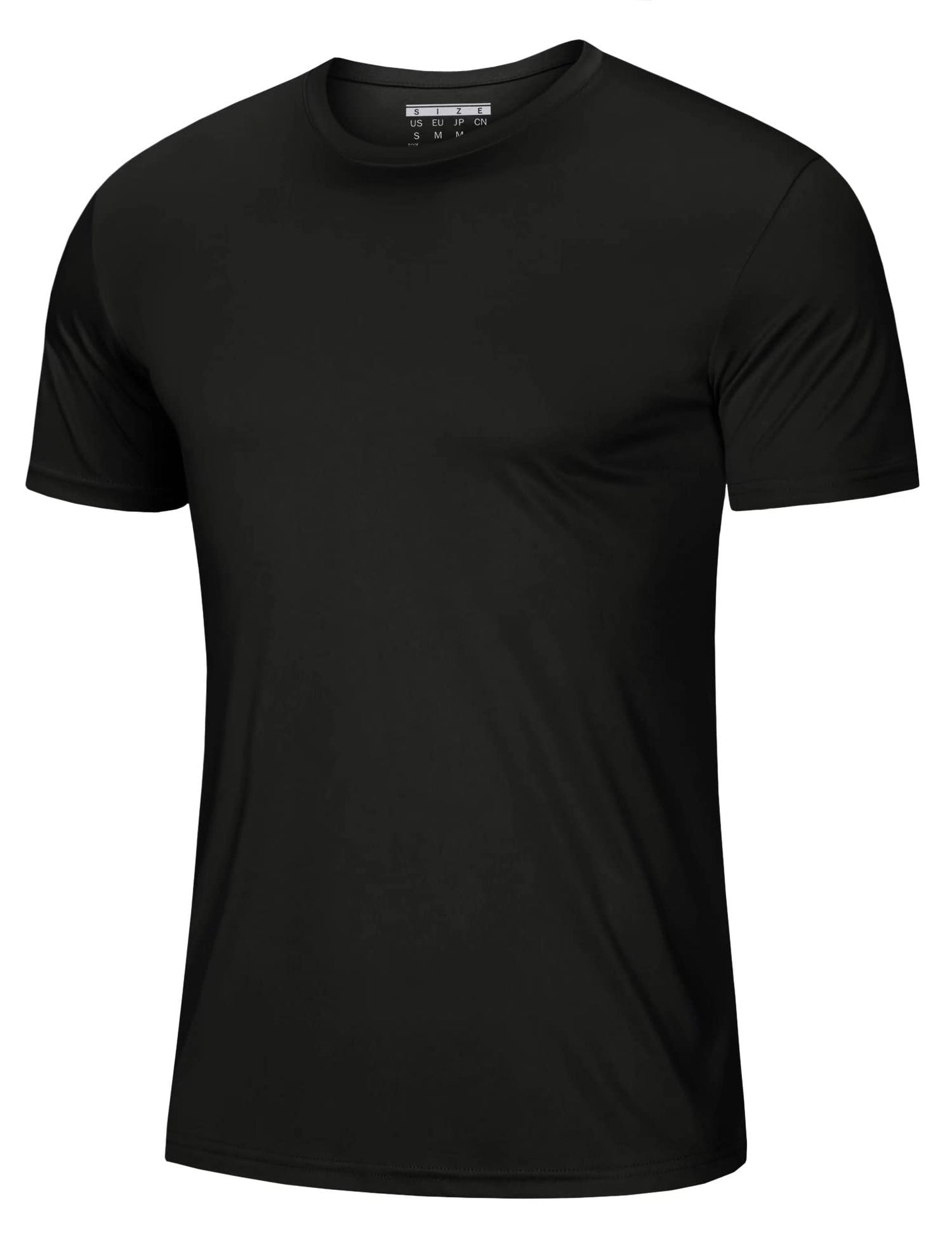 Mens Short Sleeve Shirts Lightweight T-Shirt Sun Protection Rash Guards Shirts for Gym Running Active