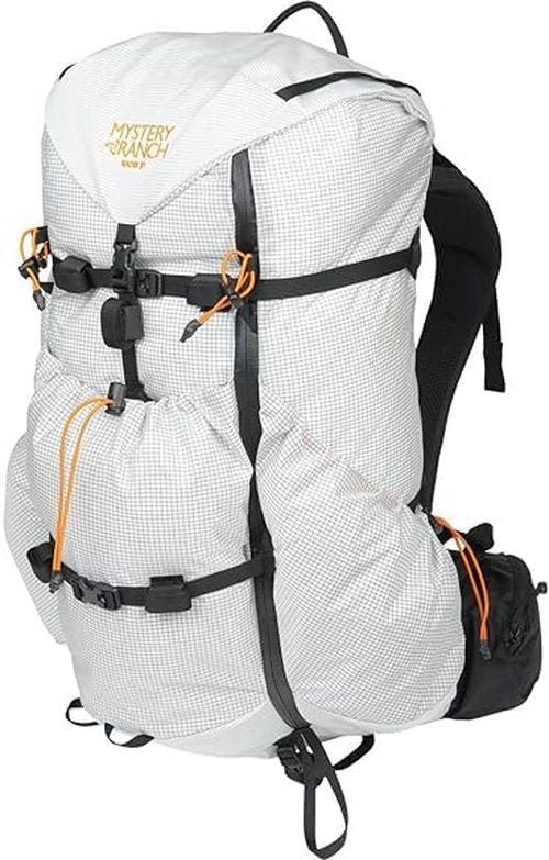 Mystery Ranch Radix 31 Backpack – Lightweight, Adjustable Bag with Removable Frame – White/Hunter, L