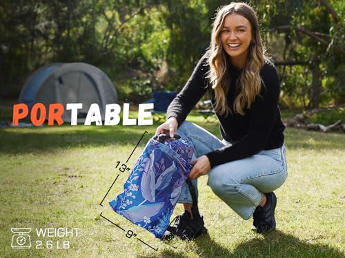 WEKAPO Inflatable Couch Air Lounger Chair - Palma Variation, Portable Beach & Camping Sofa