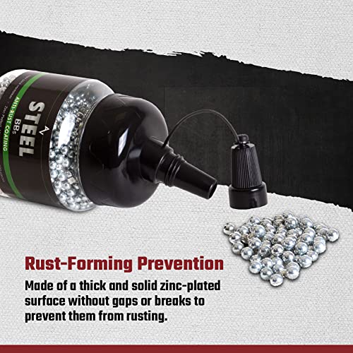 Air Venturi Steel BBS, 177 Cal, 5.1 Grains, Zinc-Plated, 2,500ct,Chrome